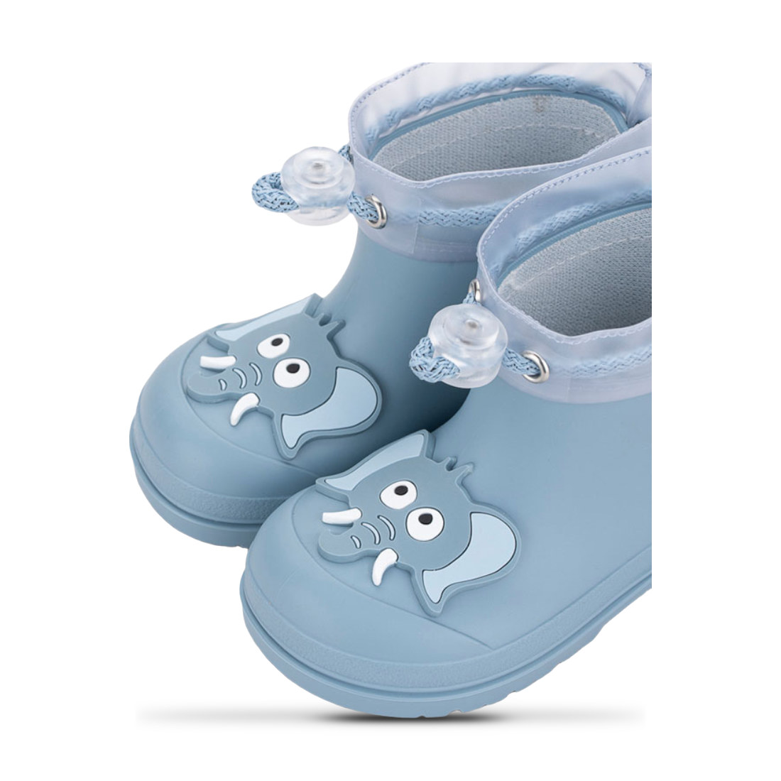 Botas de lluvia Igor azul de bebé vista 5