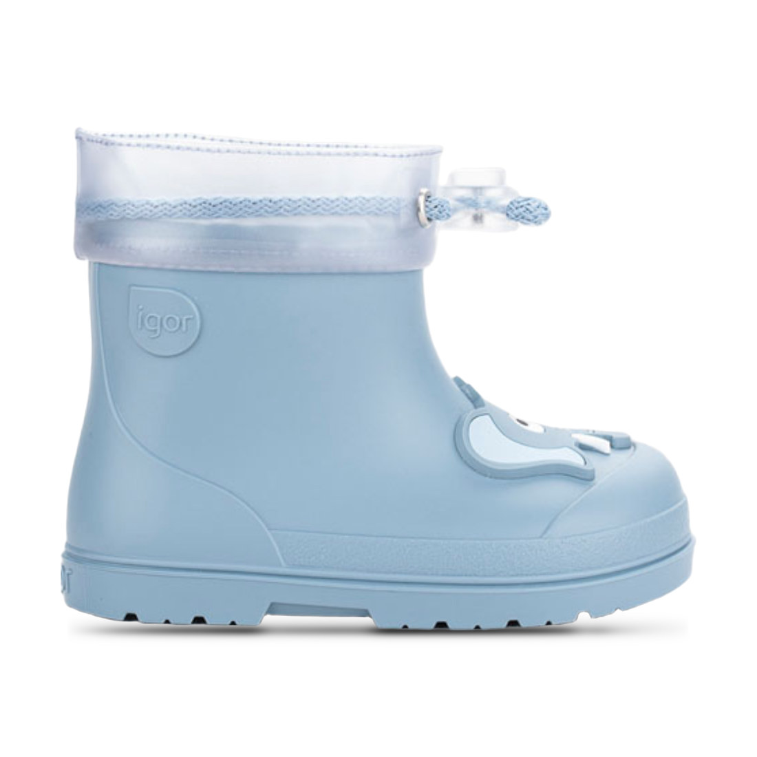 Botas de lluvia Igor azul de bebé en color azul