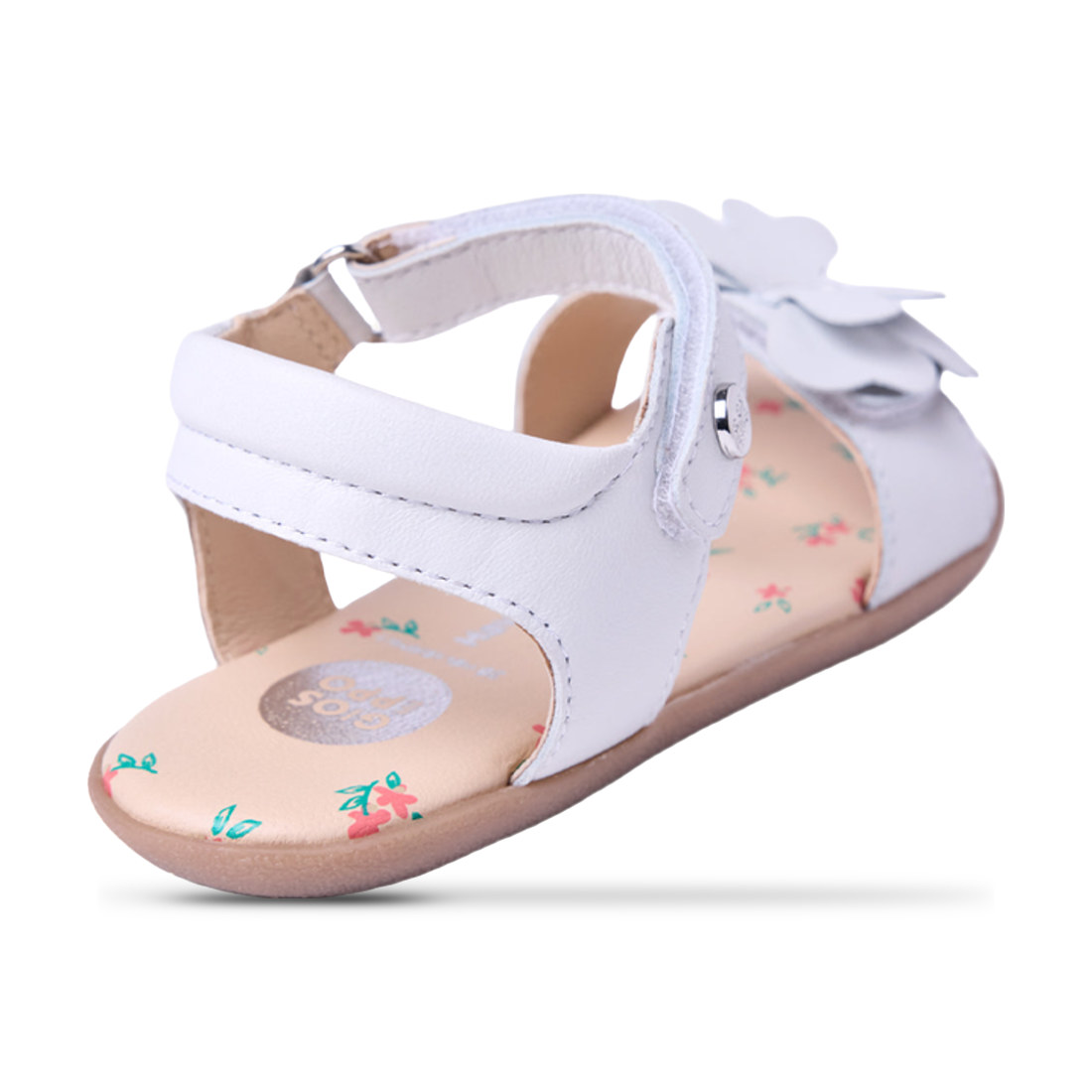 Sandalias niña Gioseppo Mariposa blanco vista 4