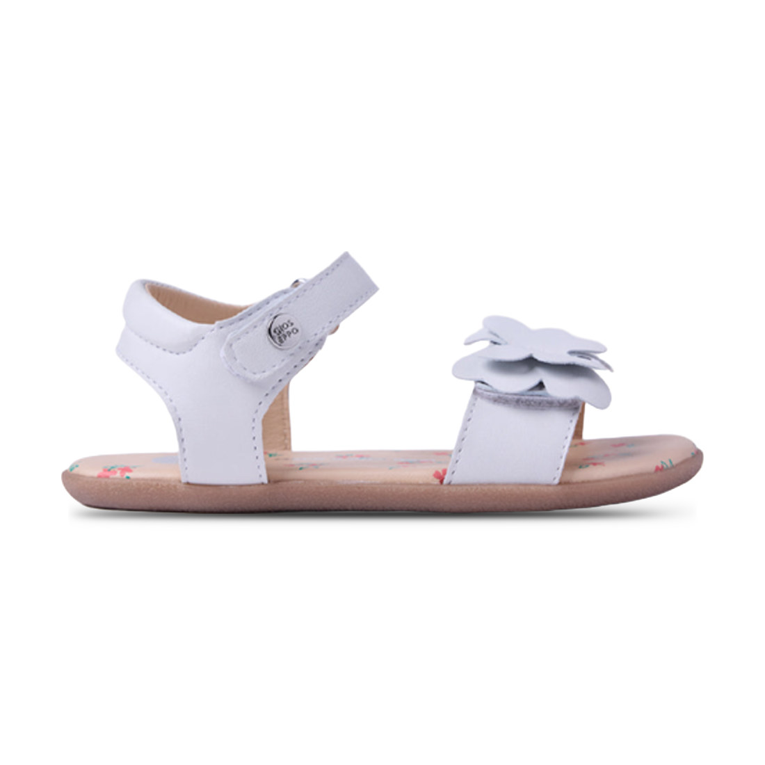 Sandalias niña Gioseppo Mariposa blanco en color blanco