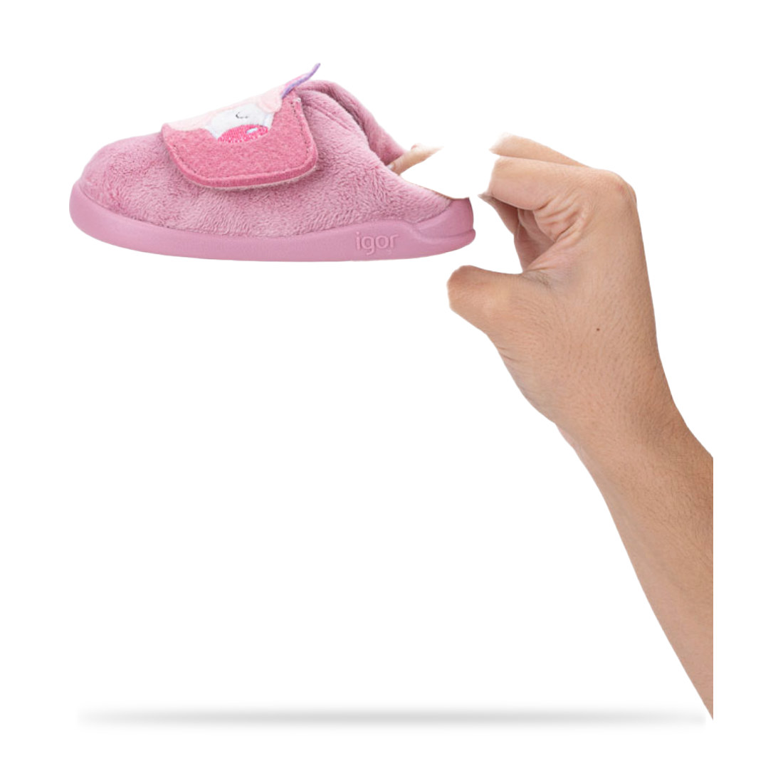 Zapatillas de estar por casa Igor rosa vista 3