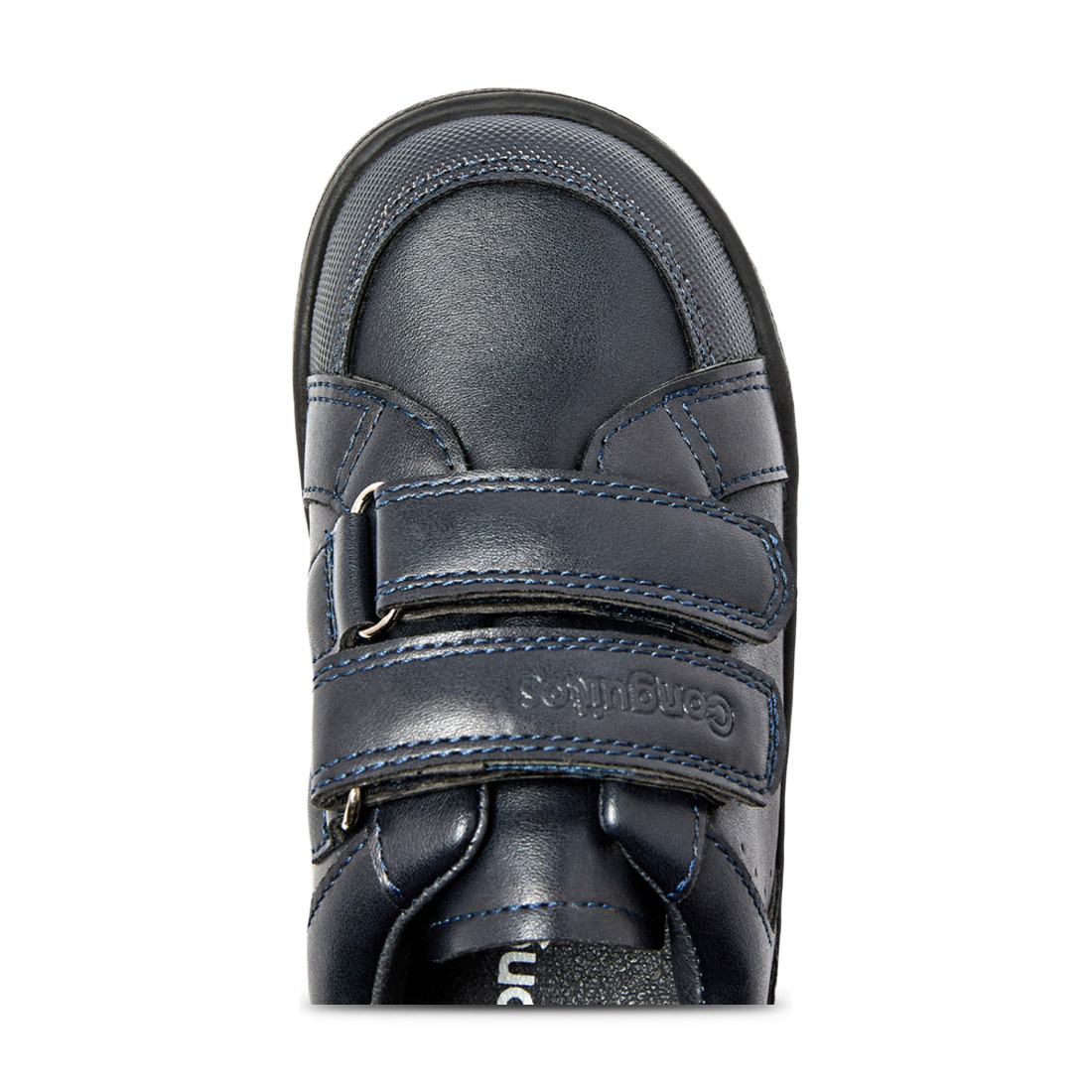 Zapato blucher Conguitos azul marino vista 3